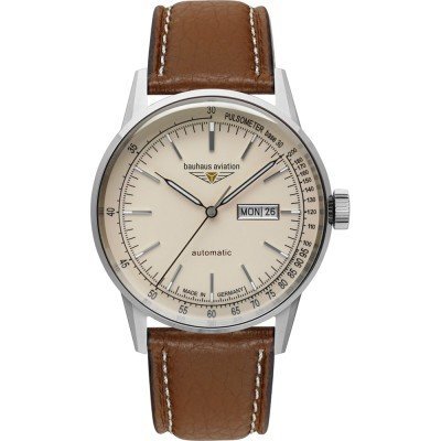 Aviation G38 42 mm German made automatic watch with day-date