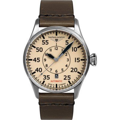 Aviation Flight Control 42 mm German automatic aviator watch with Swiss SW200 movement