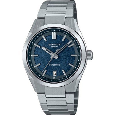 EFK-100 39 mm Stainless steel automatic watch with unique textured dial