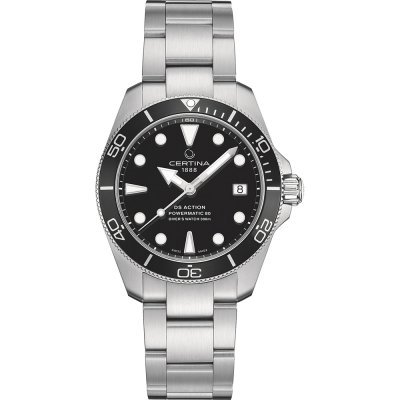 Ds Action 38 mm Swiss made automatic ISO 6425 diving watch with date