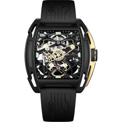 Z-Series Exploration 40.8 mm Tonneau automatic skeleton watch