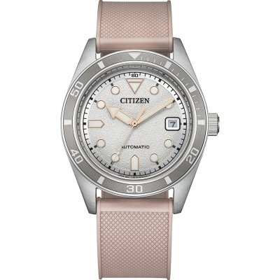 Mechanical 38.5 mm Automatic Watch with Date