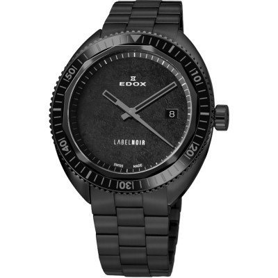 Hydro-Sub EDOX x LABEL NOIR – DIVE INTO BLACK 42 mm Swiss made limited edition chronometer diving watch