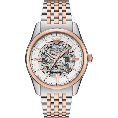Antonio 43 mm Automatic gents watch with skeleton dial