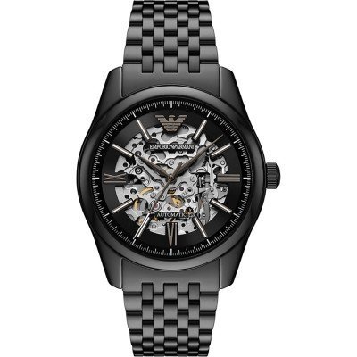 Antonio 43 mm Automatic gents watch with skeleton dial