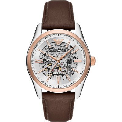 Antonio 43 mm Automatic gents watch with skeleton dial