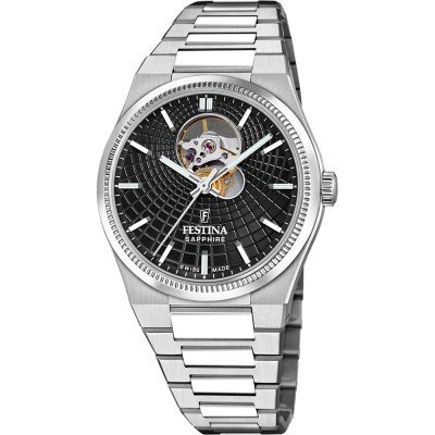 Swiss Made 40 mm Open heart automatic gents watch