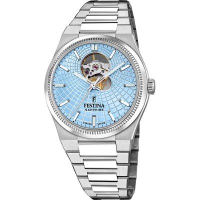 Swiss Made 40 mm Open heart automatic gents watch