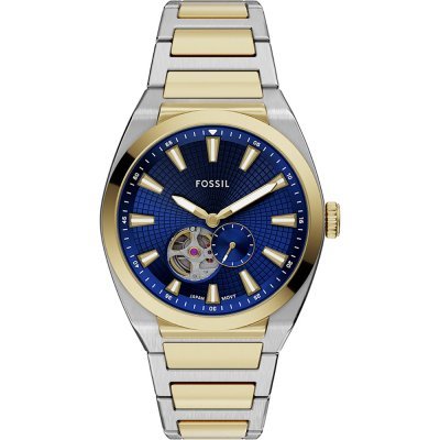 Everett 42 mm Modern automatic watch with small second and open heart