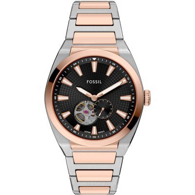Everett 42 mm Modern automatic watch with small second and open heart