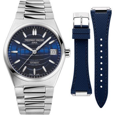 Highlife 34 mm Gift Set: Swiss automatic ladies watch with extra strap