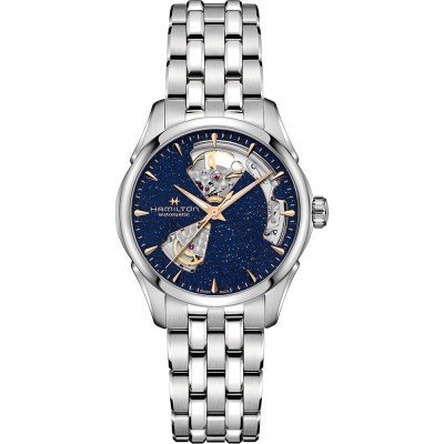 Jazzmaster Open Heart 36 mm Swiss made automatic skeleton watch