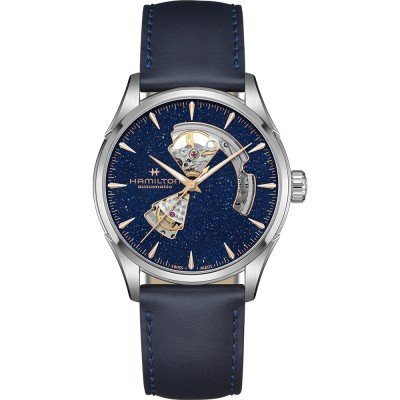 Jazzmaster Open Heart 42 mm Swiss made automatic skeleton watch