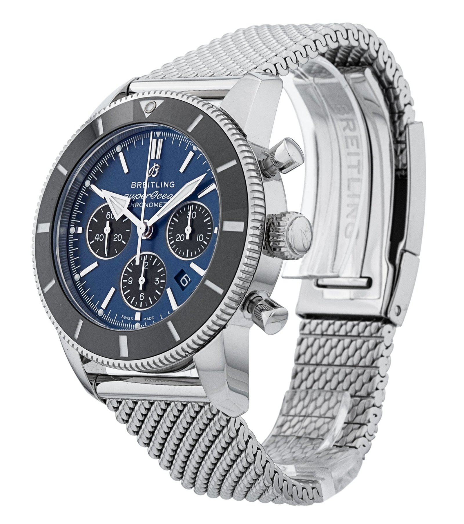 Breitling SuperOcean Heritage B01 Chronograph 44 Manufacturer's Warranty