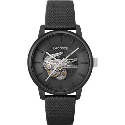 12.12 44 mm Black automatic gents skeleton watch