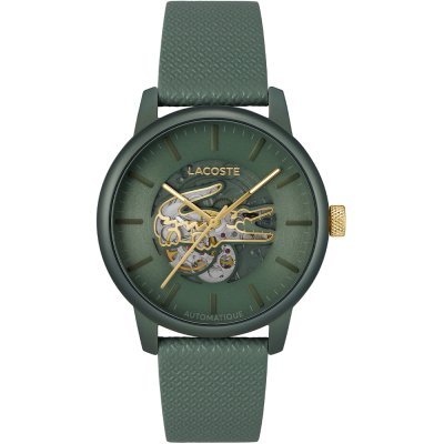 12.12 44 mm Green automatic gents skeleton watch
