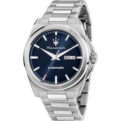 Velocità Automatic 41 mm Stainless steel automatic watch with day-date