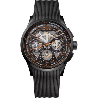 Multifort Skeleton Chronograph 43 mm Swiss automatic chronograph with skeleton dial