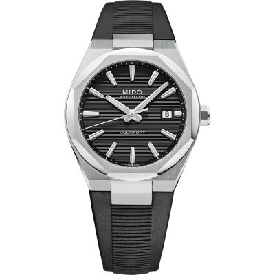 Multifort 8 One Crown 40 mm Swiss automatic watch with octagonal bezel and 80h power reserve