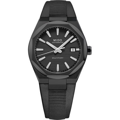 Multifort 8 One Crown 40 mm Swiss automatic watch with octagonal bezel and 80h power reserve