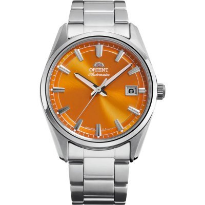 Stretto Date 38.5 mm Automatic watch with brightly colored metallic dial