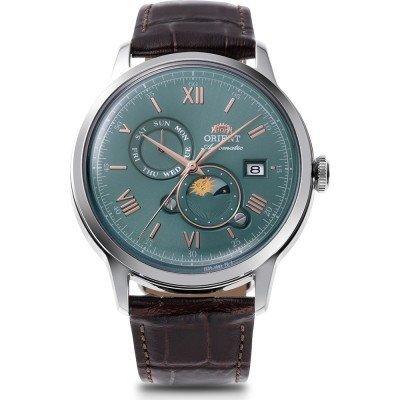 Bambino Sun & Moon 41.5 mm Automatic watch with calendar and day-night dial