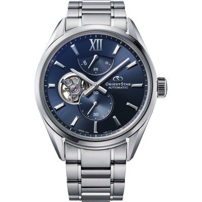 M34 F7 40 mm Automatic open heart watch with power reserve indicator