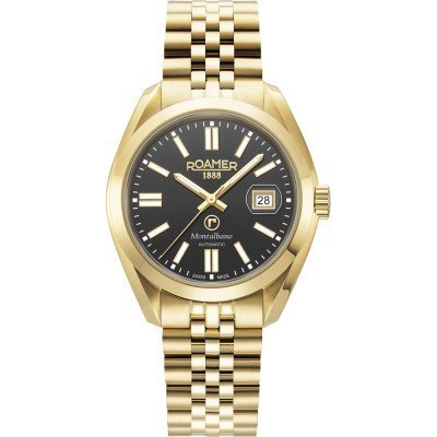 Montalbano 41.5 mm Swiss Automatic Watch with Date
