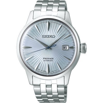 Presage - Cocktail Time 'Skydiving Ice Blue' 40.5 mm Automatic Gents Watch with Date
