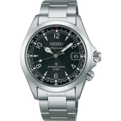 Prospex Alpinist 39.5 mm Automatic watch with internal compass bezel and 3 day power reserve