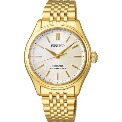 Presage ‘Shiro-iro’ 36 mm Elegant automatic watch with 3 day power reserve
