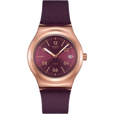 Burgundy Story 42 mm Swiss Made Automatic Watch