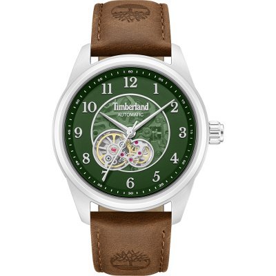 Northbridge 43 mm Stainless steel automatic watch with open heart