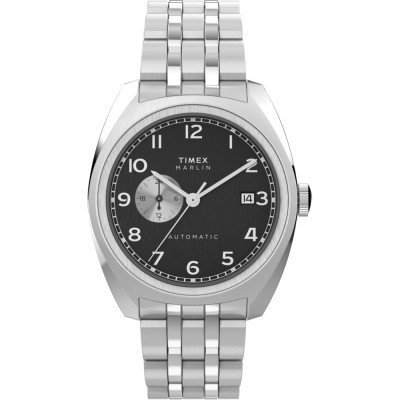 Marlin 39 mm Automatic gents watch with date and 24 hr dial