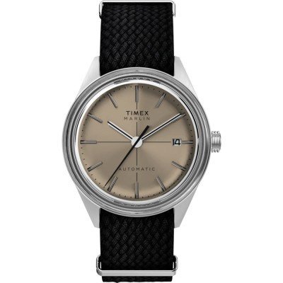 Marlin Jet 38 mm Stainless steel automatic watch with NATO strap