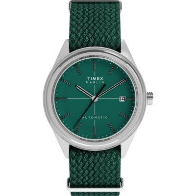 Marlin Jet 38 mm Stainless steel automatic watch with NATO-strap
