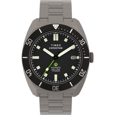 Expedition Pioneer Titanium Automatic 41 mm Titanium automatic outdoor watch with date