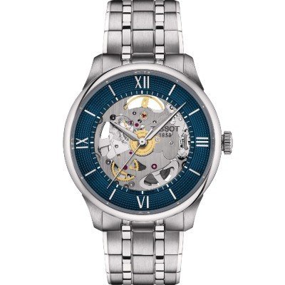 Chemin Des Tourelles Squelette 39 mm Swiss automatic watch with skeleton dial