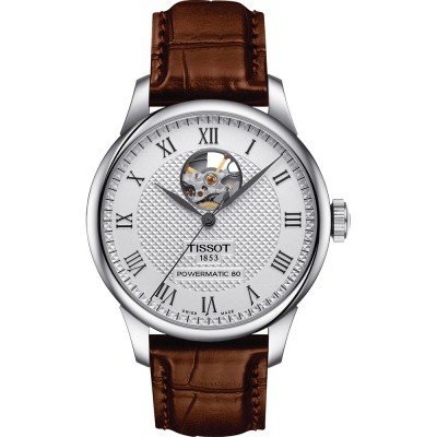 Le Locle - Powermatic 80 39 mm Automatic open heart gents watch