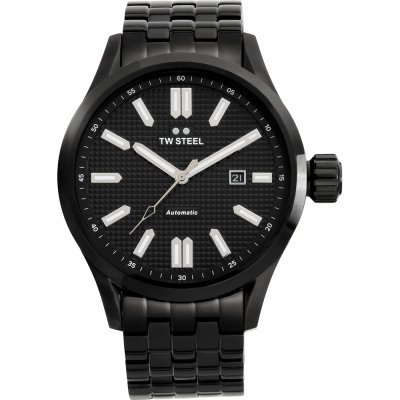 Volante Automatic 45 mm Big stainless steel automatic watch with date