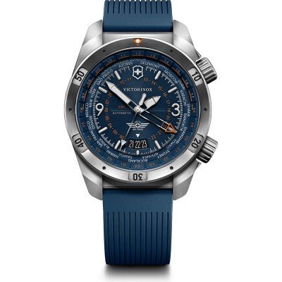 Air Pro 43 mm Rugged swiss made automatic pilot watch with GMT