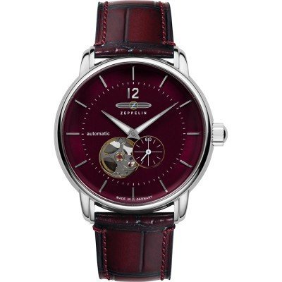 LZ 120 Bodensee 40 mm German made automatic watch with open heart