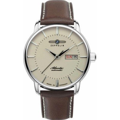 Atlantic Automatic 40 mm German made automatic watch with day-date and luminous dial